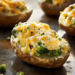 Delicious Broccoli Cheddar Twice Baked Potatoes – Comfort Food at Its Best! (2) (1)