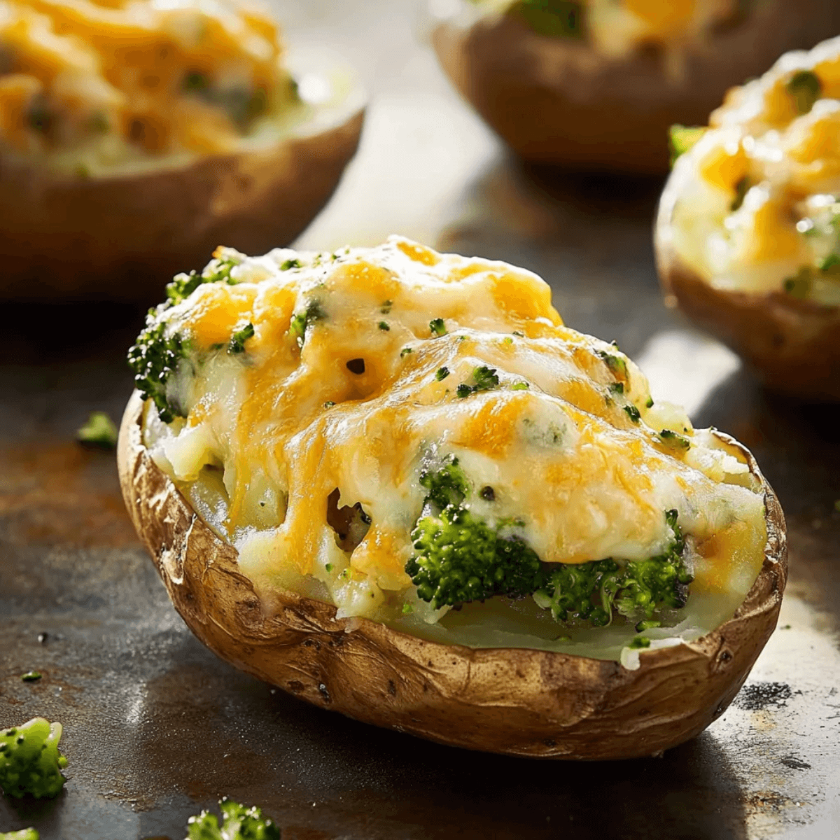 Delicious Broccoli Cheddar Twice Baked Potatoes – Comfort Food at Its Best! (2) (1)