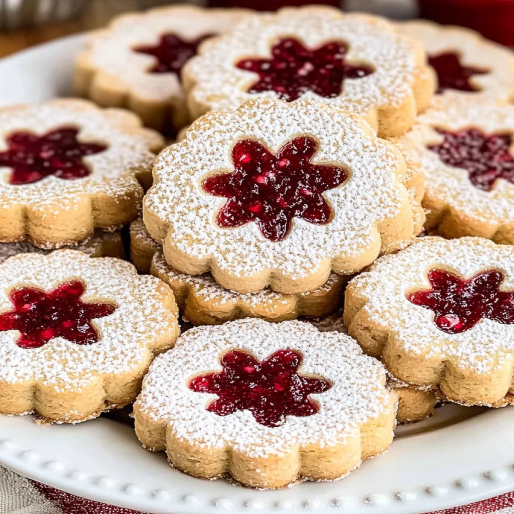 Easy Linzer Cookies – A Delicious Homemade Treat!