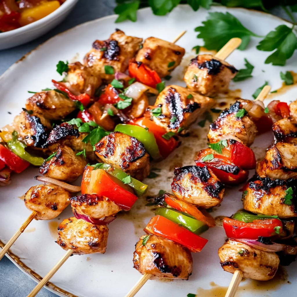 Flavorful Grilled Chicken Skewers Recipe