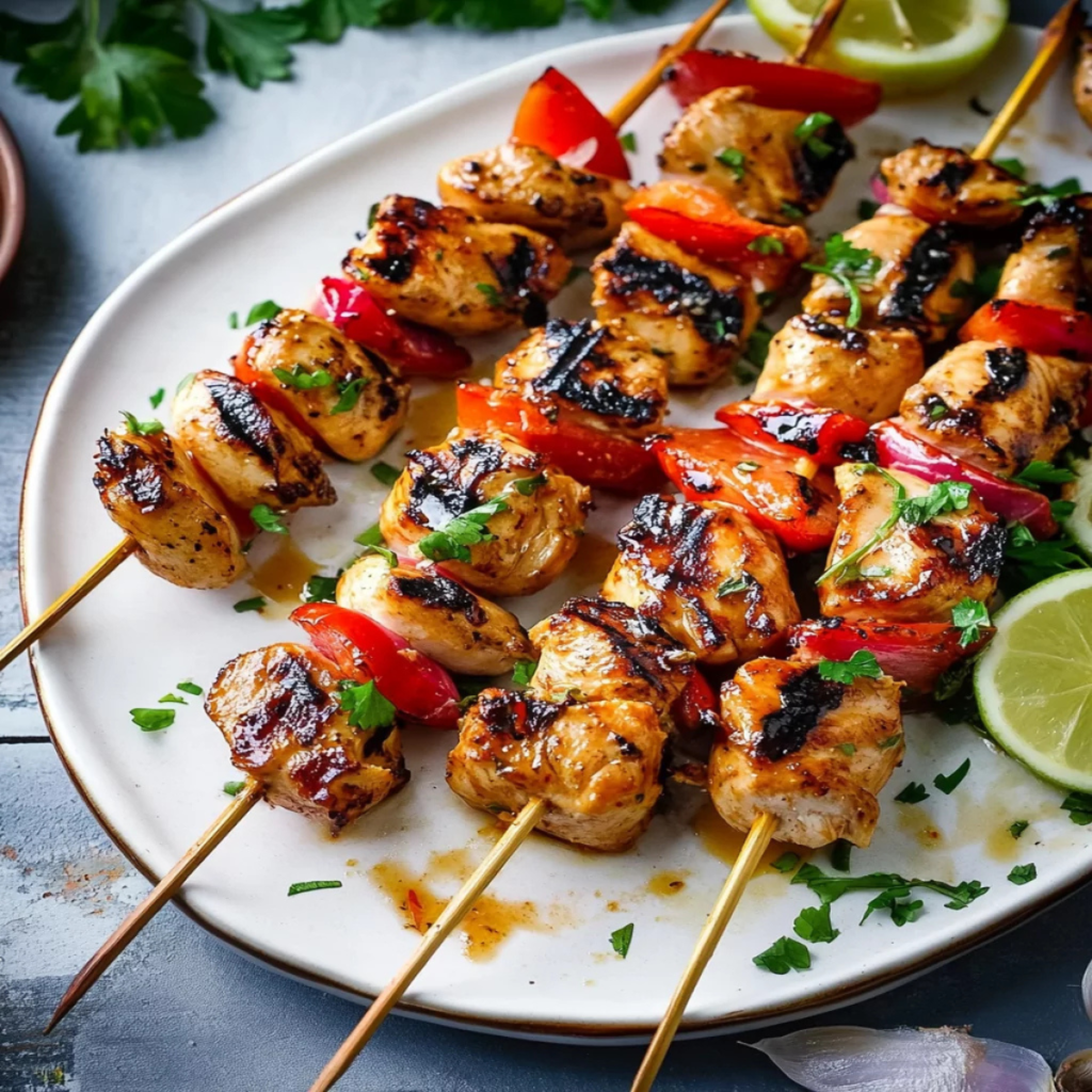 Flavorful Grilled Chicken Skewers Recipe (2)