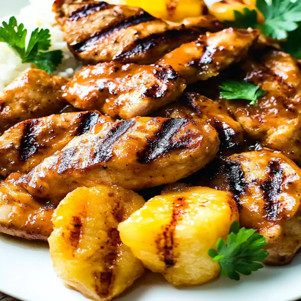 Hawaiian Chicken with Coconut Rice (1)