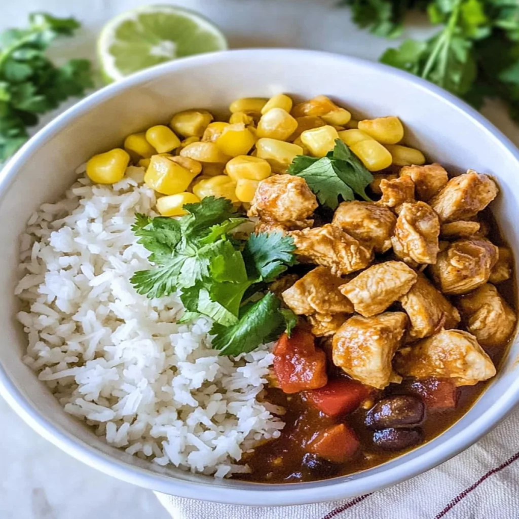 Healthy Chipotle Chicken Bowl