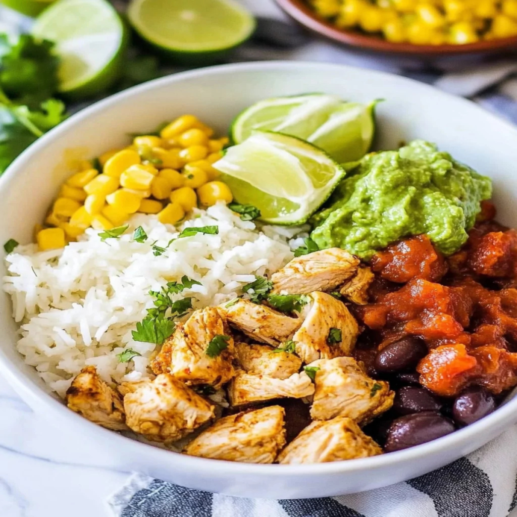 Healthy Chipotle Chicken Bowl (1)
