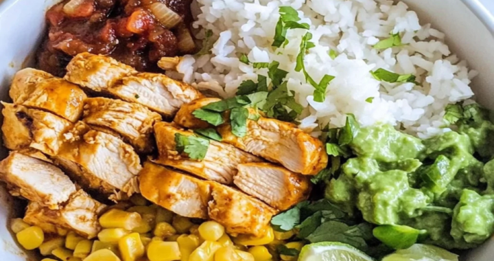 Healthy Chipotle Chicken Bowl (2)