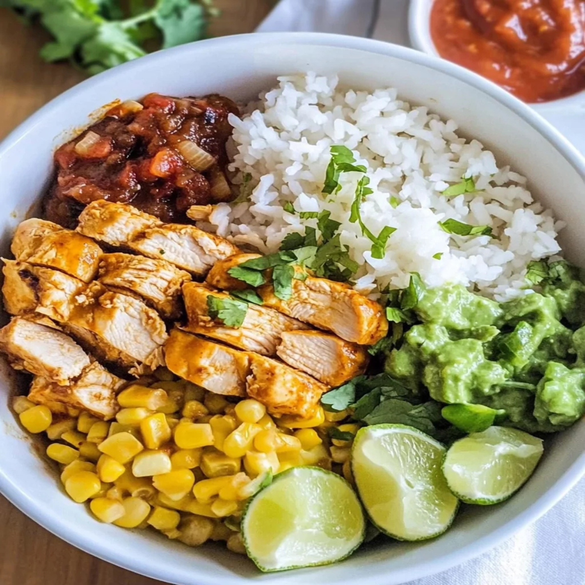Healthy Chipotle Chicken Bowl (2)