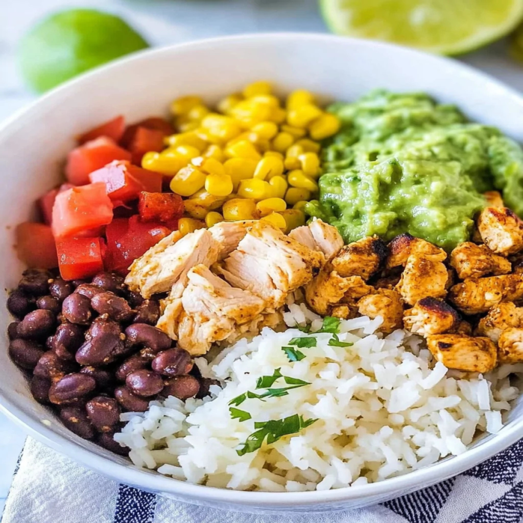 Healthy Chipotle Chicken Bowl (3)