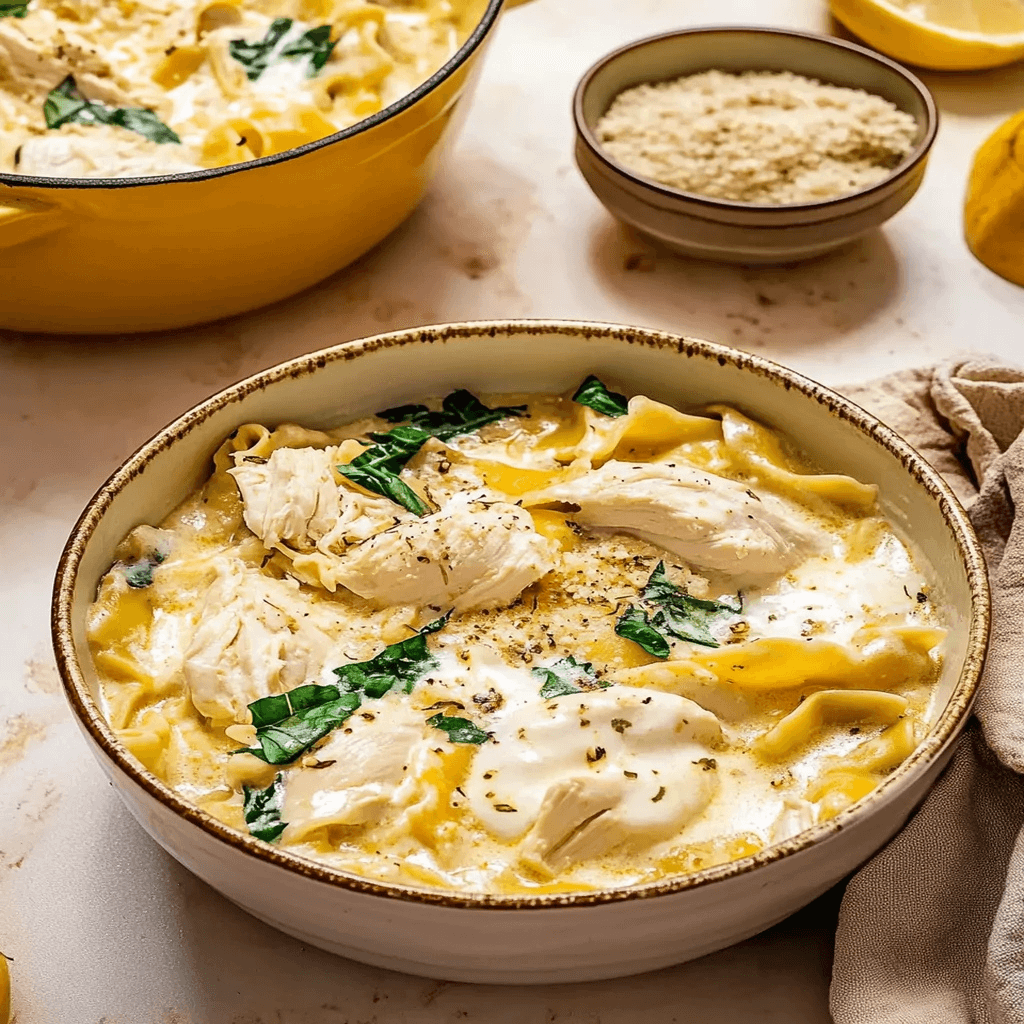 Irresistible Comfort White Chicken Lasagna Soup Recipe (3) (1)