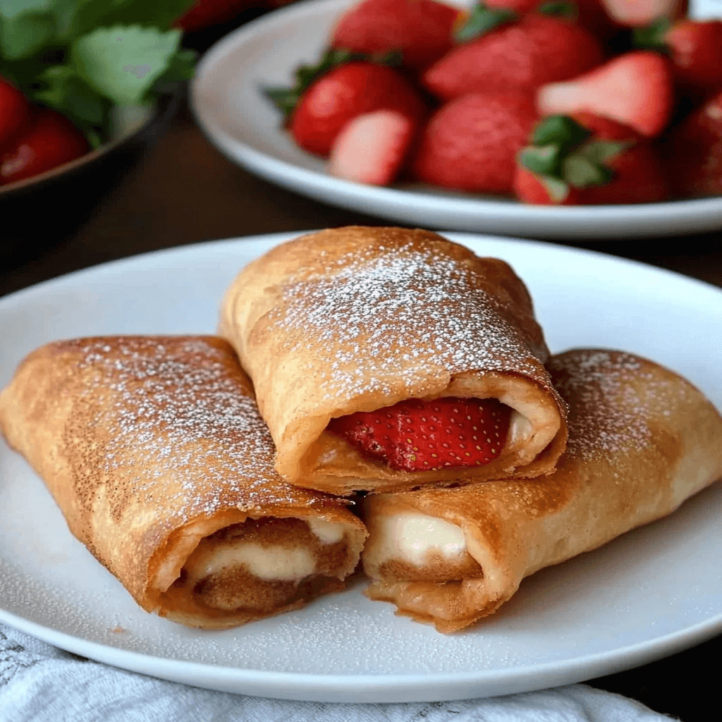 Irresistible Strawberry Cheesecake Chimichangas for Dessert Bliss (1)