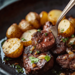 Irresistibly Delicious Garlic Butter Steak Bites and Potatoes Recipe (3) (1)