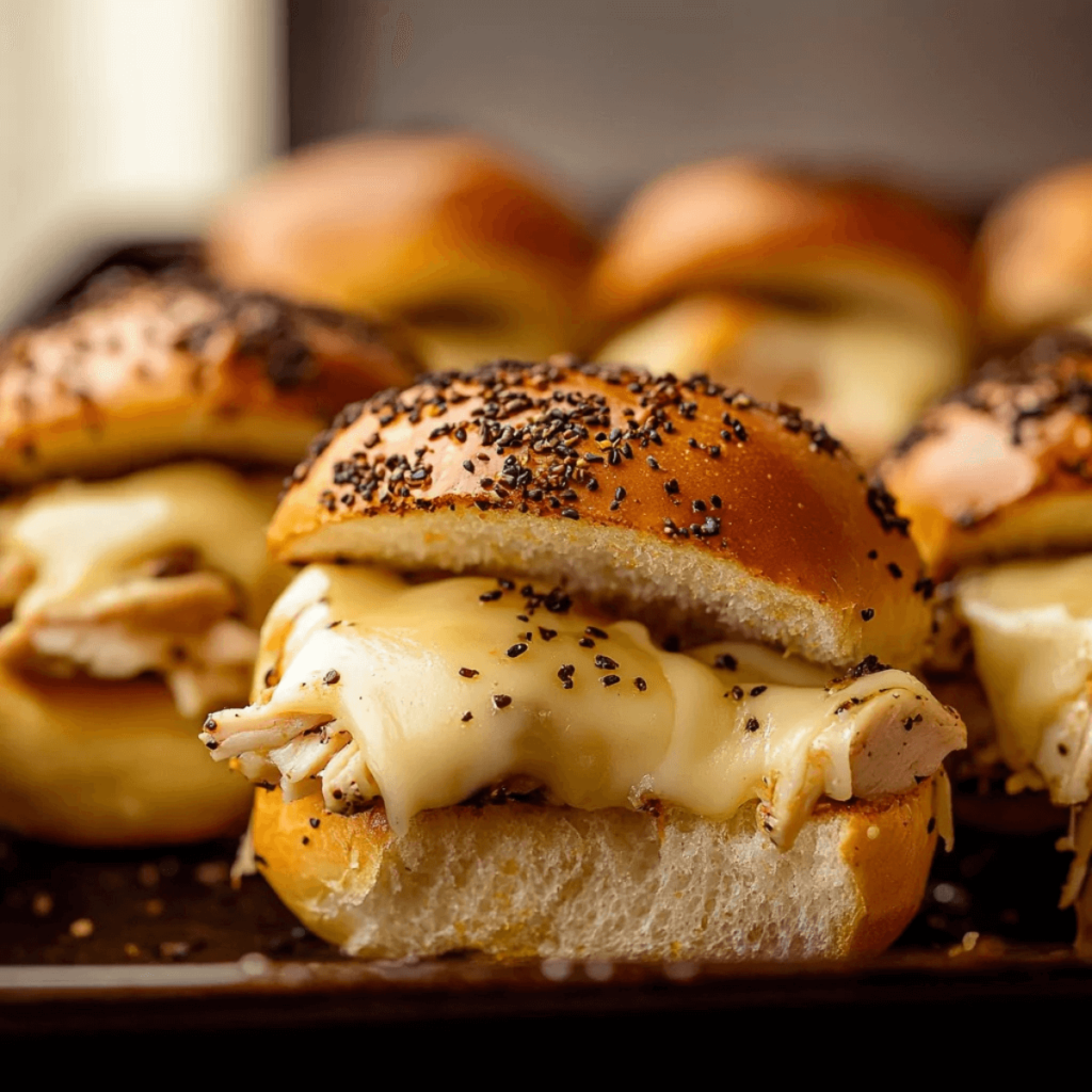 Turkey and Cheese Oven Sliders