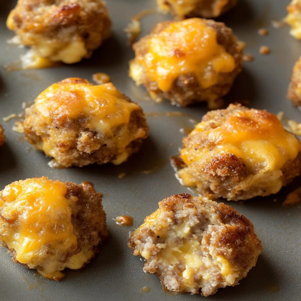 Keto Sausage Egg and Cheese Bites (3)