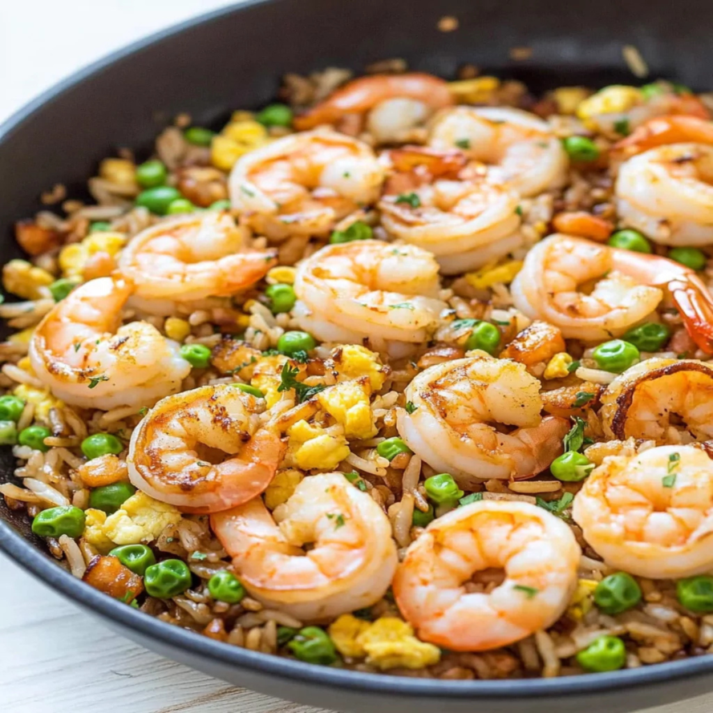One-Pan Shrimp Fried Rice (1)