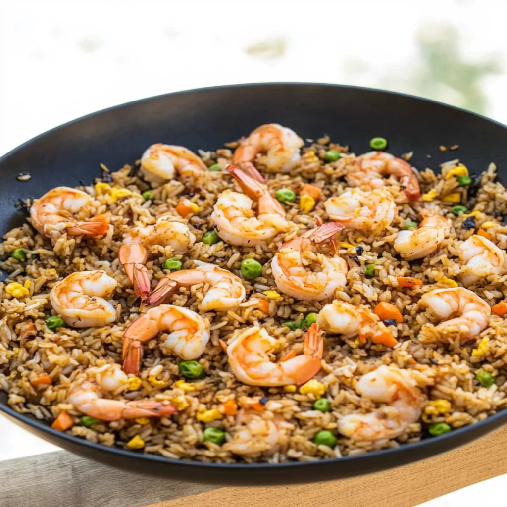 One-Pan Shrimp Fried Rice