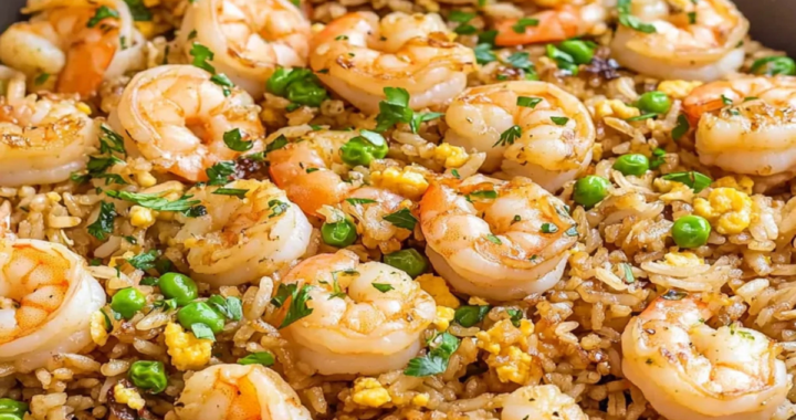 One-Pan Shrimp Fried Rice (2)