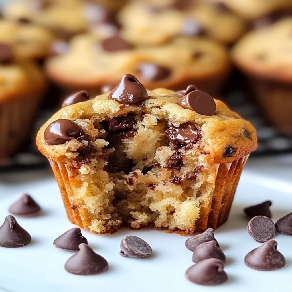 Quick Banana Chocolate Chip Muffins (2)