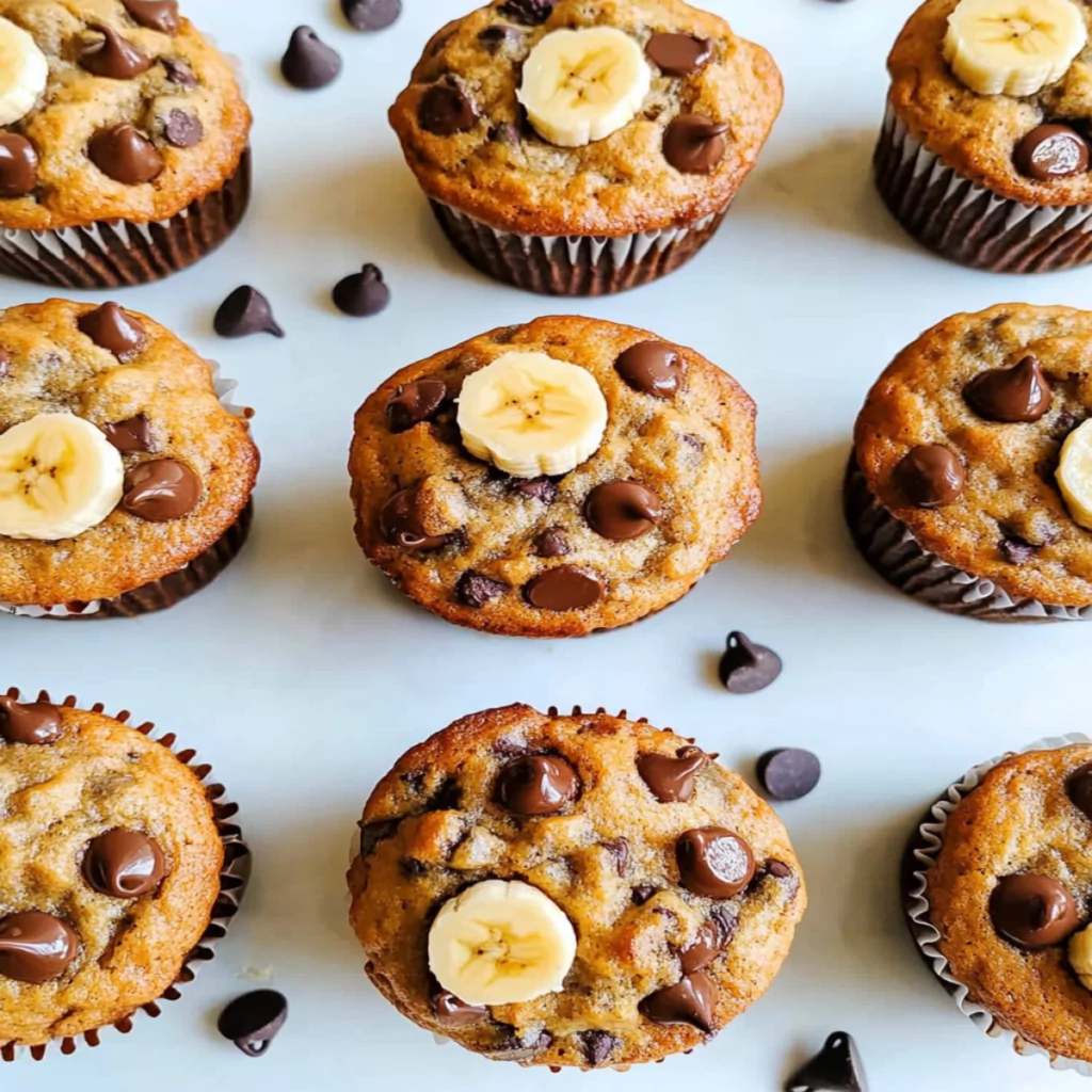 Quick Banana Chocolate Chip Muffins (3)