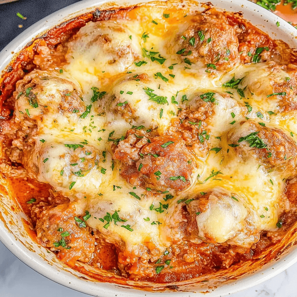 Quick and Cheesy Meatball Casserole for Cozy Nights (2) (1)