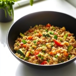 Quick and Easy Veggie Fried Quinoa – A Healthy Meal Idea! (2)
