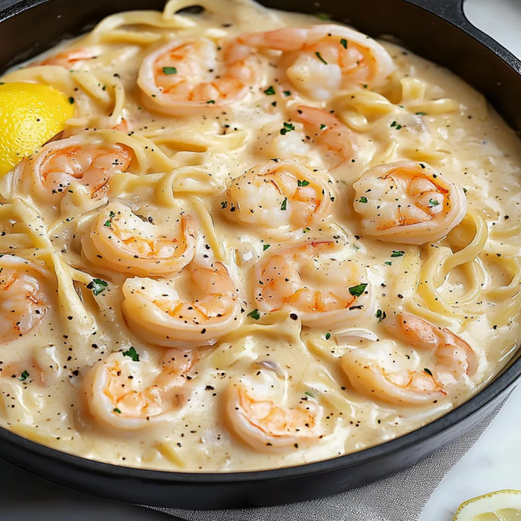 Restaurant-Quality Creamy Shrimp Alfredo Quick and Easy Recipe
