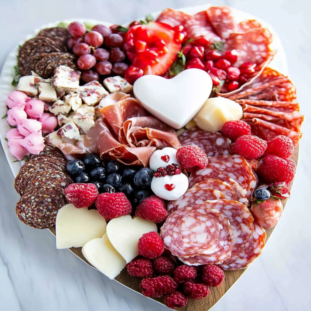 Romantic Valentine’s Day Charcuterie Board (2)