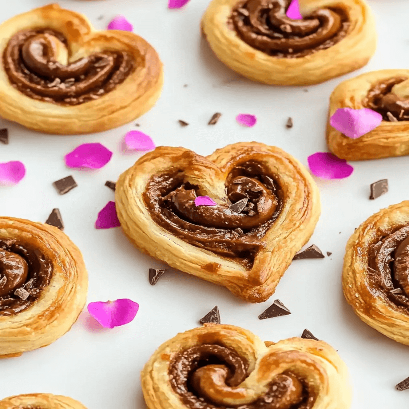 Rose and Chocolate Palmiers Recipe (1)