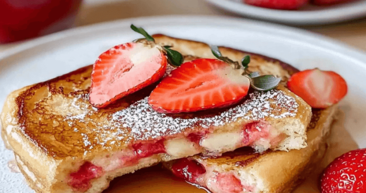 Strawberry Stuffed French Toast (1)