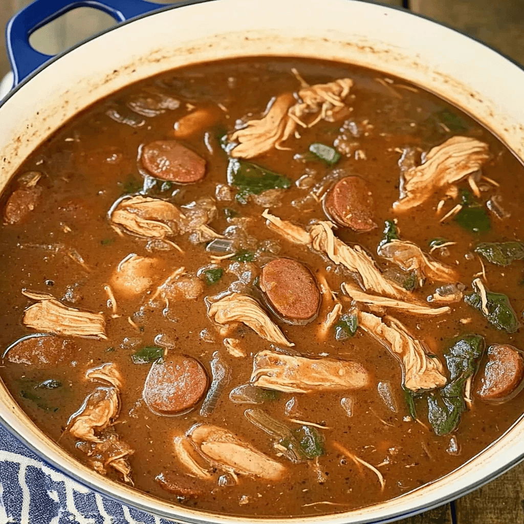 Ultimate Comforting Chicken and Sausage Gumbo Recipe (3) (1)