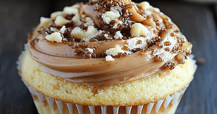 Ultimate Salted Caramel Toffee Cupcakes Sweet & Indulgent Treats (2) (1)