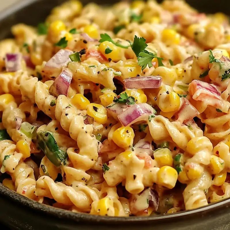 Authentic Mexican Street Corn Pasta Salad Recipe A Flavorful Twist on a Classic Dish