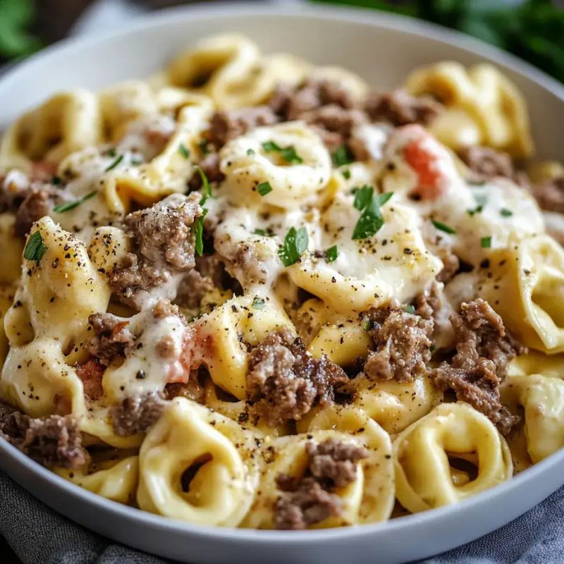 Best Philly Cheesesteak Tortellini Pasta – A Comfort Food Classic! (1)