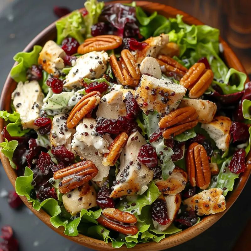 Cranberry Pecan Chicken Salad – A Flavorful & Healthy Delight! (2)