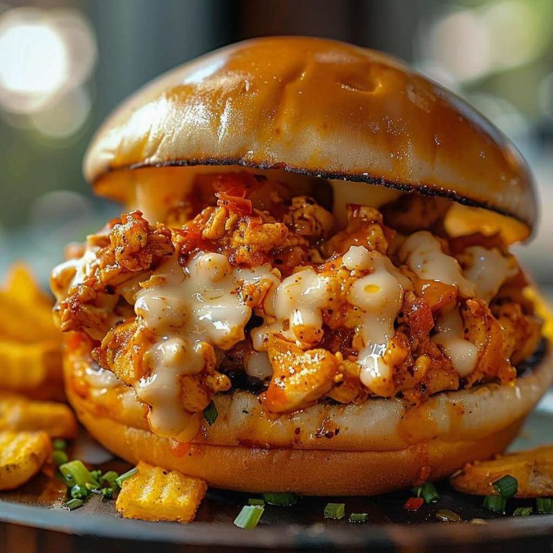 Delicious Cajun Chicken Sloppy Joes Recipe – Spicy & Flavorful!