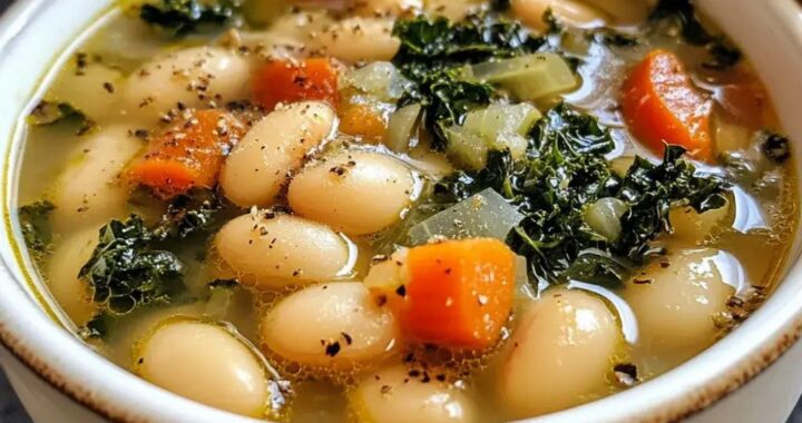 Easy Tuscan White Bean and Kale Soup One-Pot Comfort Meal (2)