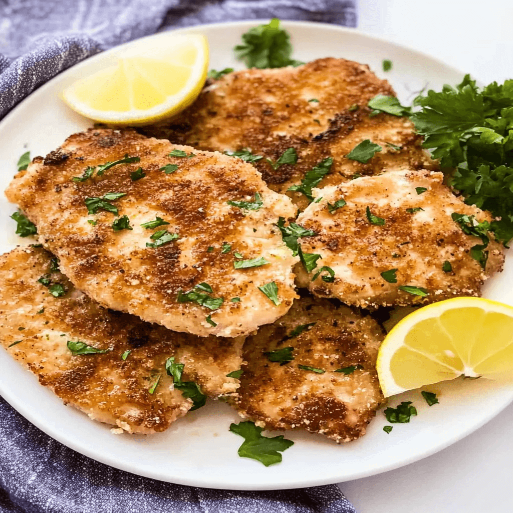 Garlic Parmesan Pork Chops