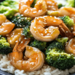 Honey Garlic Butter Shrimp & Broccoli