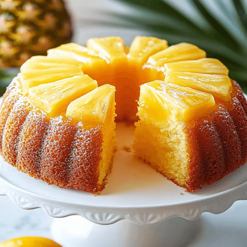Pineapple Juice Cake