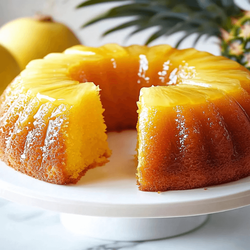 Pineapple Juice Cake