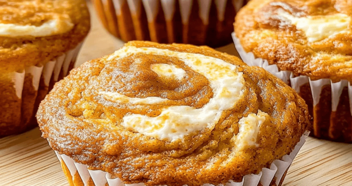 Pumpkin Cream Cheese Muffins
