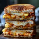 Quick BBQ Chicken & Pineapple Grilled Cheese – Perfect for Lunch or Dinner (1)