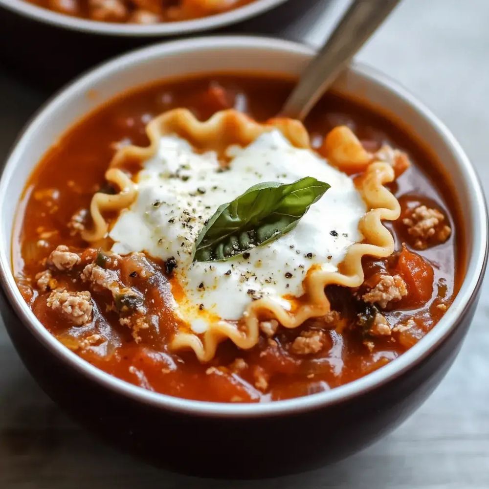 The Best Easy Lasagna Soup Recipe for Busy Nights! (2)