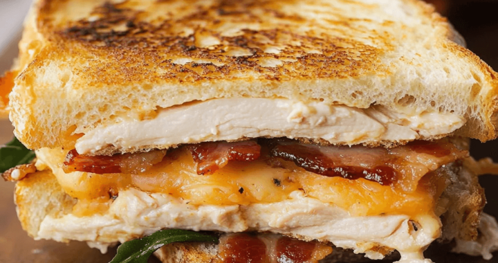 Ultimate Cheddar and Bacon Turkey Melt on Sourdough – A Perfect Quick Meal