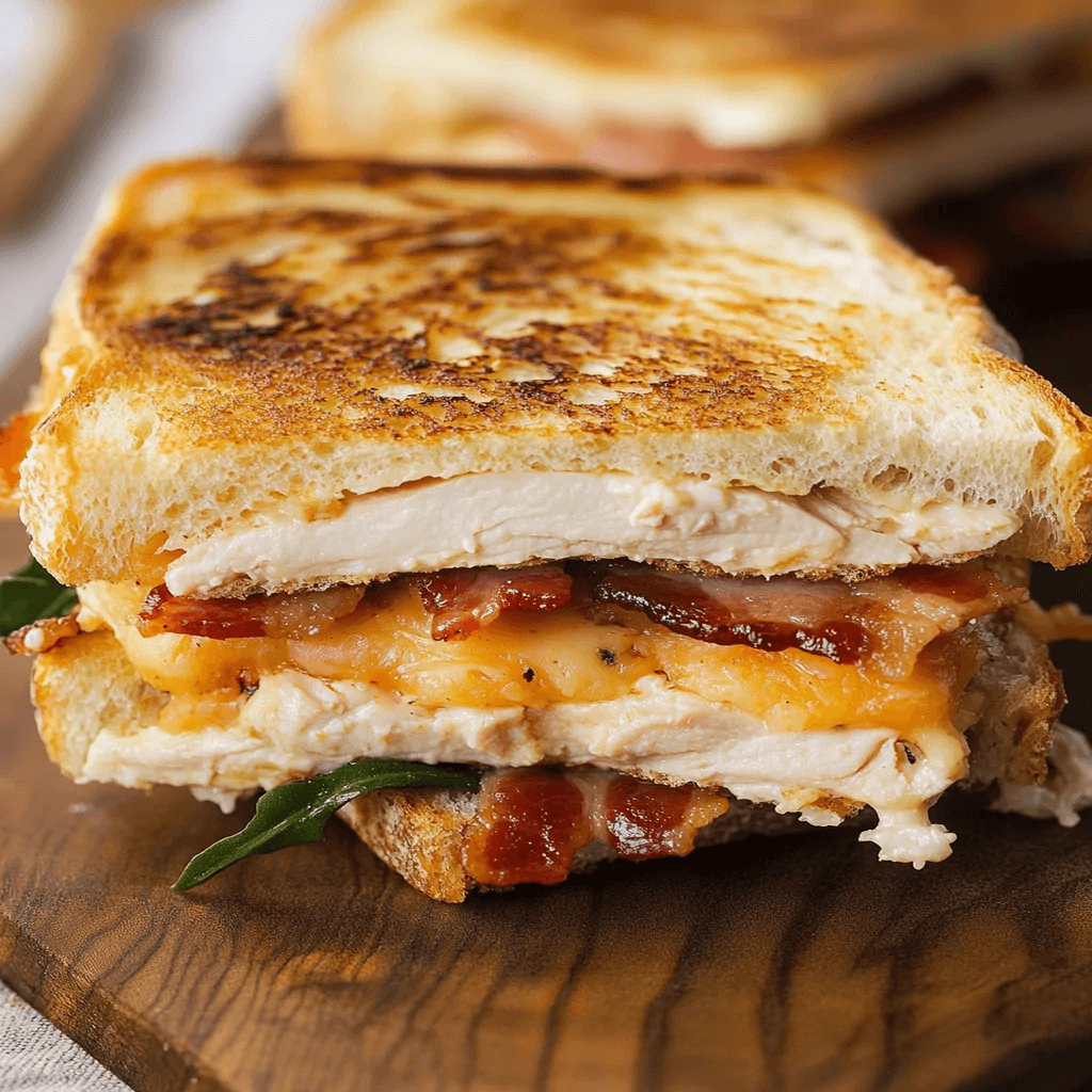 Ultimate Cheddar and Bacon Turkey Melt on Sourdough – A Perfect Quick Meal