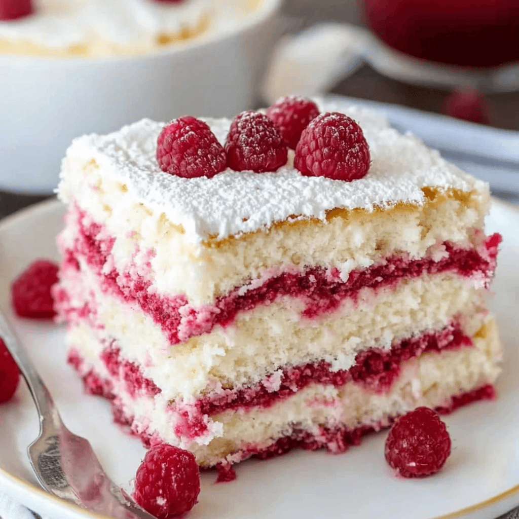 White Chocolate Raspberry Tiramisu 