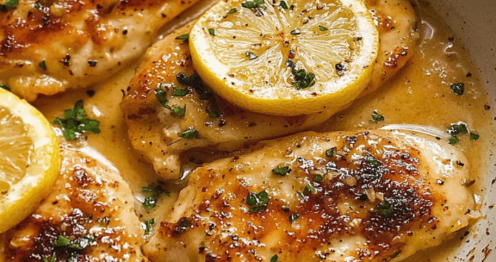 Baked Lemon Butter Chicken