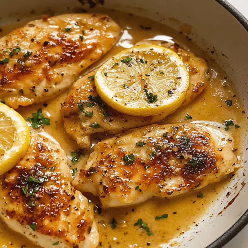 Baked Lemon Butter Chicken