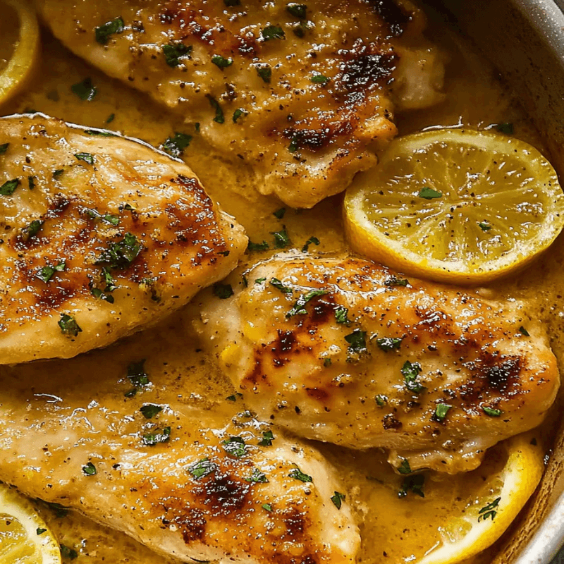 Baked Lemon Butter Chicken