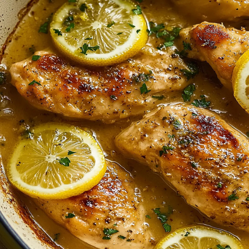 Baked Lemon Butter Chicken
