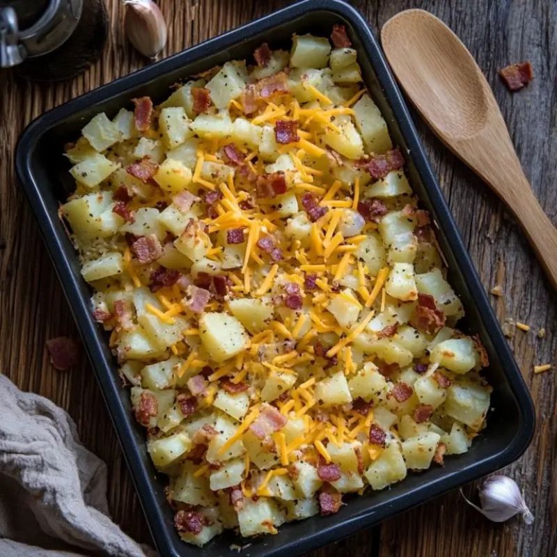 Best Ever Mississippi Mud Potatoes – Easy, Cheesy, and Irresistible! (1)