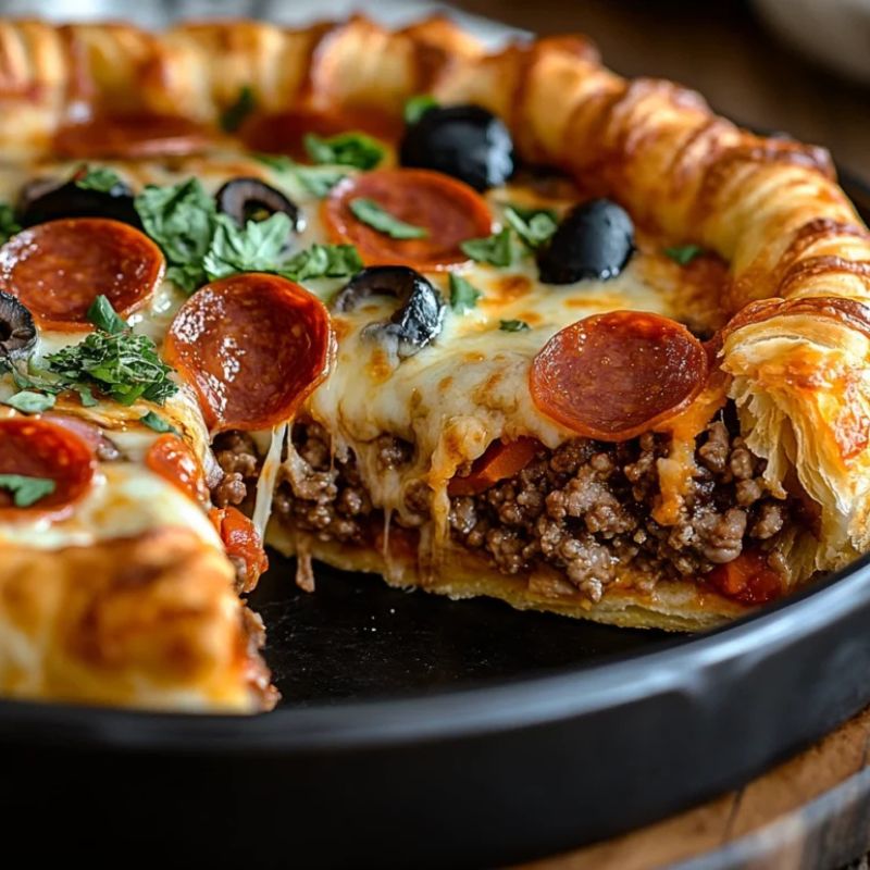 Best Homemade Pizza Burger Pie – A Perfect Weeknight Dinner